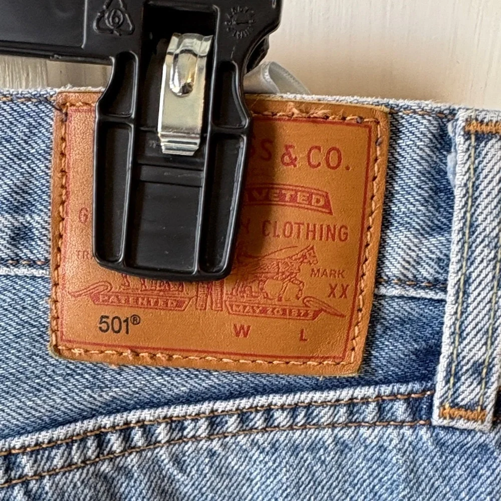 Levi's Big E Repro Classic‎ 501 Blue Straight Jeans
